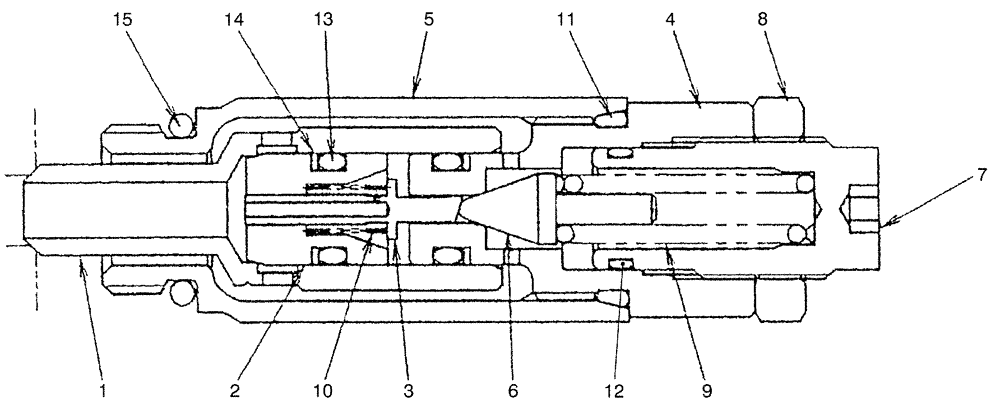 Схема запчастей Case CX36B - (07-016) - VALVE ASSY, RELIEF (35) - HYDRAULIC SYSTEMS