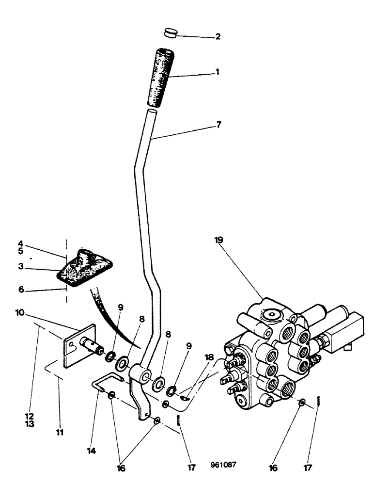 Схема запчастей Case 580G - (338) - LOADER CONTROLS - CLAM SPOOL (09) - CHASSIS/ATTACHMENTS