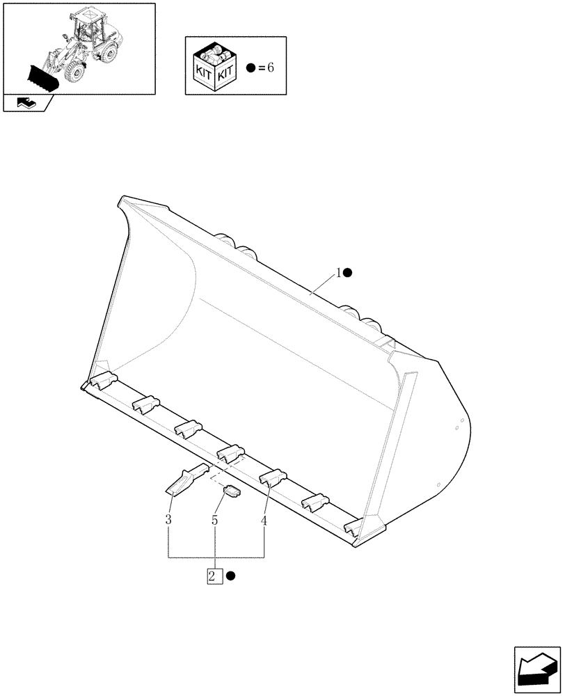 Схема запчастей Case 321E - (696/01[01]) - (1.1M³) X 2100 MM STANDARD BUCKET WITH WELDED TEETH - BEFORE DATE 15 JUNE, 2011 (09) - LOADER/BACKHOE