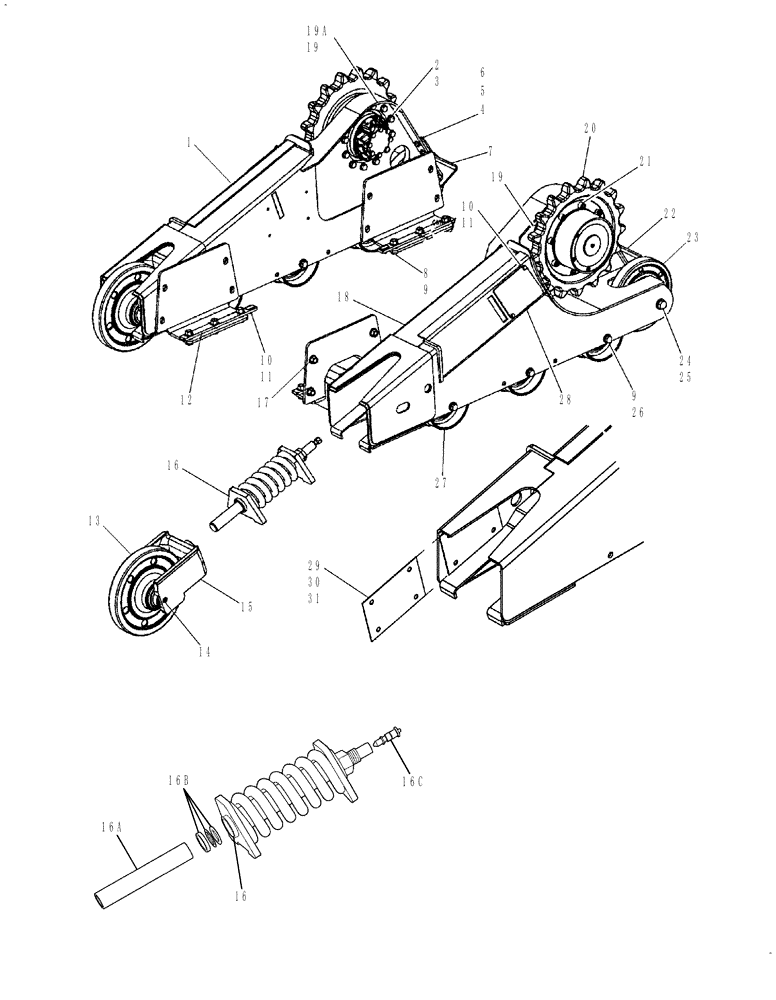 Схема запчастей Case 440CT - (06-28) - FINAL DRIVE (440CT) (06) - POWER TRAIN