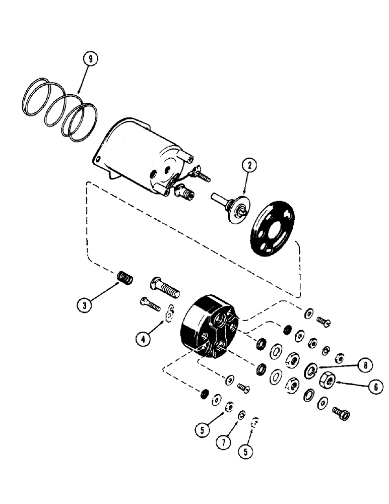 Схема запчастей Case W7E - (073A) - G44891 SOLENOID, (301B) SPARK IGNITION ENGINE (04) - ELECTRICAL SYSTEMS