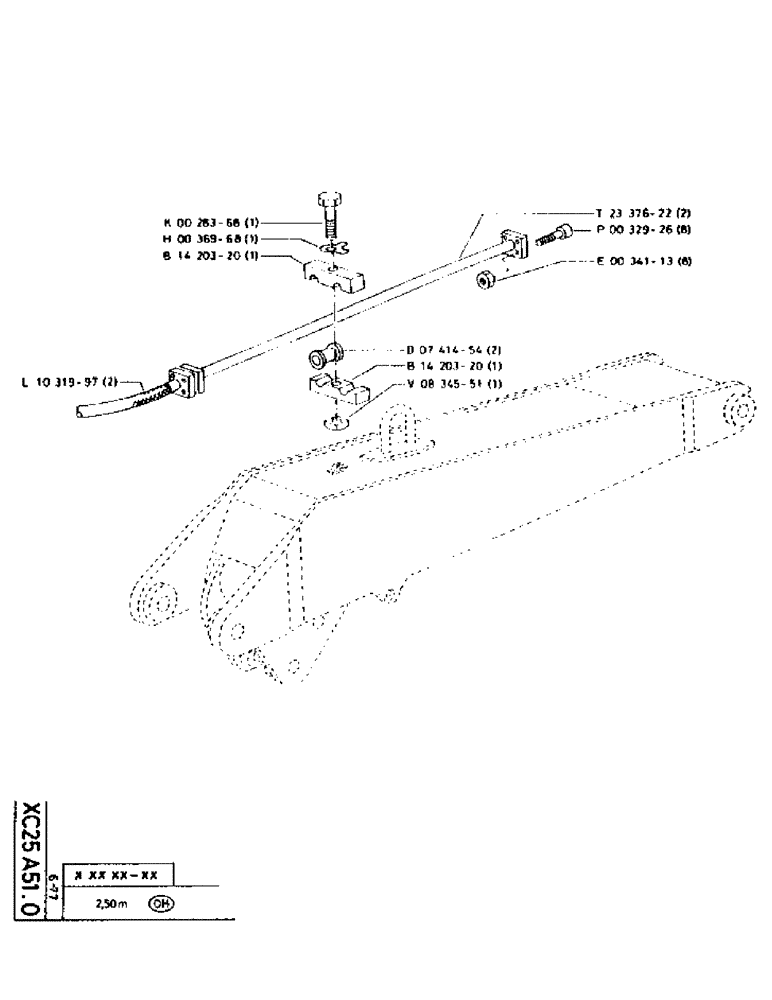 Схема запчастей Case 75P - (161) - NO DESCRIPTION PROVIDED (07) - HYDRAULIC SYSTEM