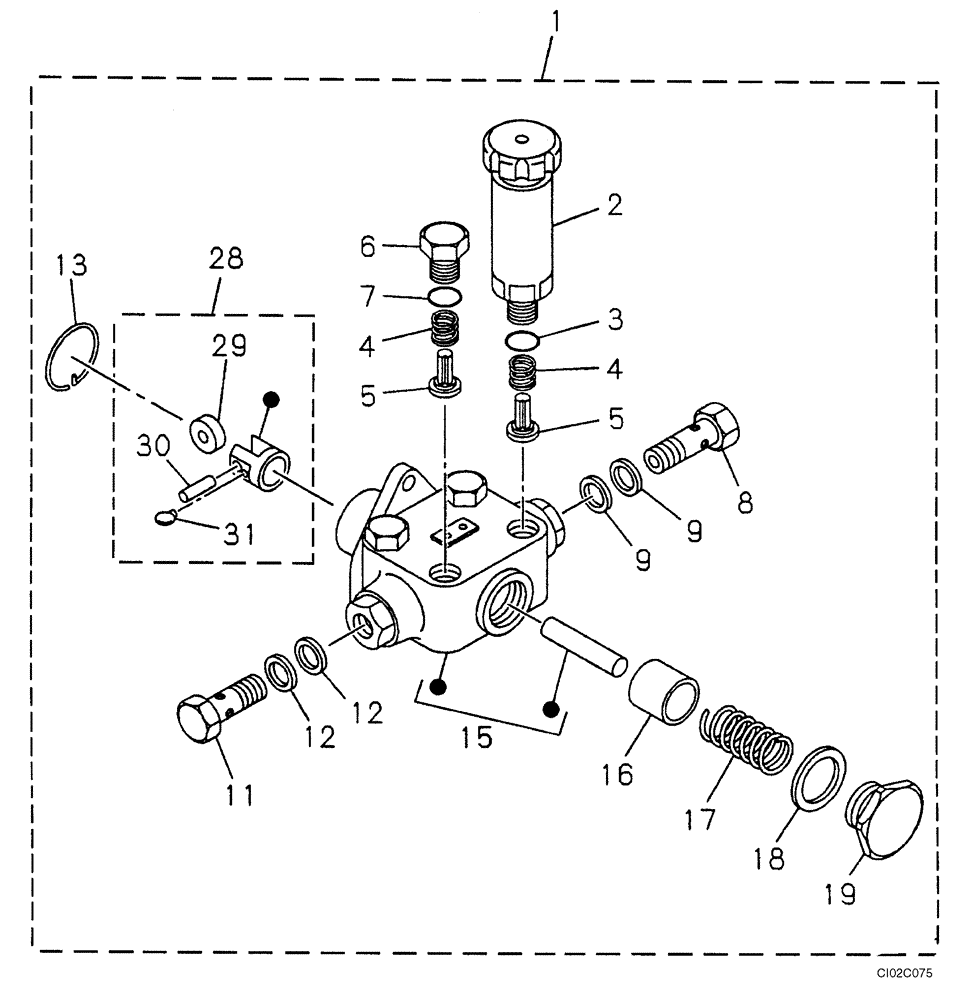 Схема запчастей Case CX460 - (03-10) - FUEL INJECTION PUMP - PUMP, FUEL TRANSFER (03) - FUEL SYSTEM