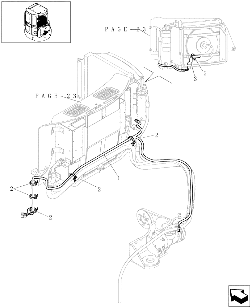 Схема запчастей Case CX31B - (5.0604[24]) - ELECTRIC WIRING (HEATER&COOLER, CAB) - 747939020 (55) - ELECTRICAL SYSTEMS