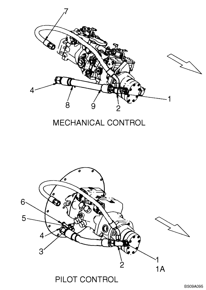 Схема запчастей Case 430 - (06-20B) - HYDROSTATICS - RESONATOR (06) - POWER TRAIN