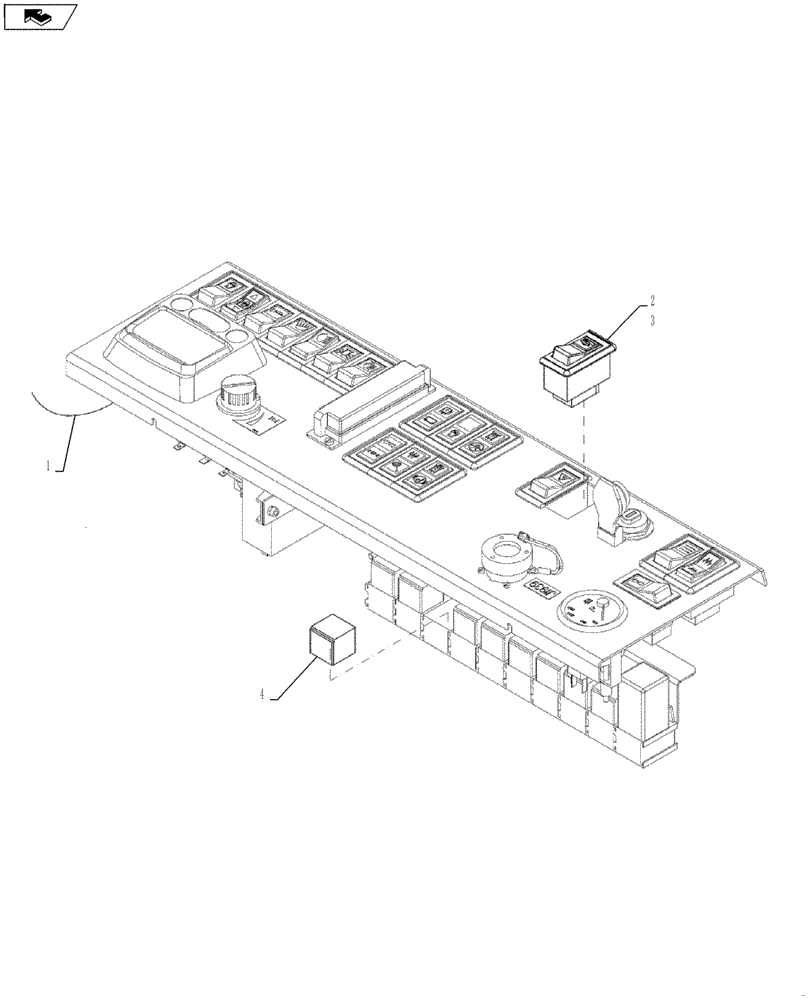 Схема запчастей Case SV216 - (55.408.04) - ELECTRICAL PARTS (GROUP 414) (84420297) - NARROW VERSION (55) - ELECTRICAL SYSTEMS