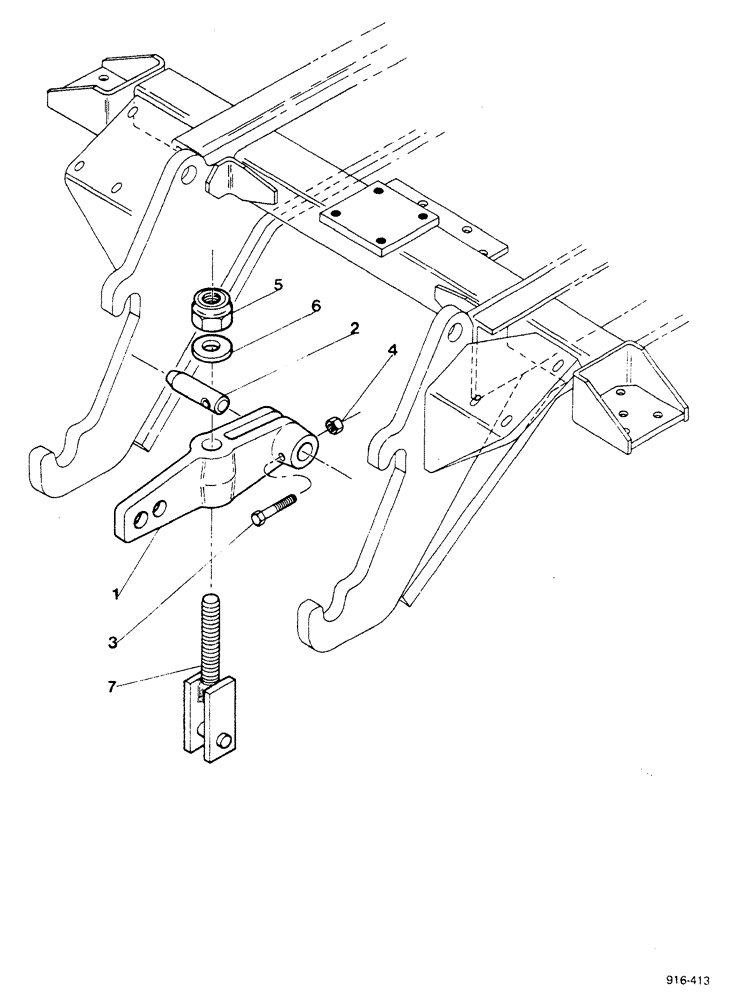 Схема запчастей Case 580F - (290) - BACKHOE, MOUNTING PARTS (84) - BOOMS, DIPPERS & BUCKETS