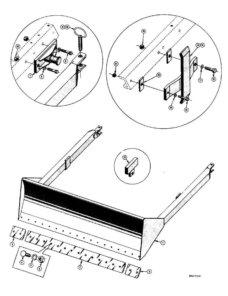 Схема запчастей Case 320 - (152) - HIGH LIFT BULLDOZER (05) - UPPERSTRUCTURE CHASSIS