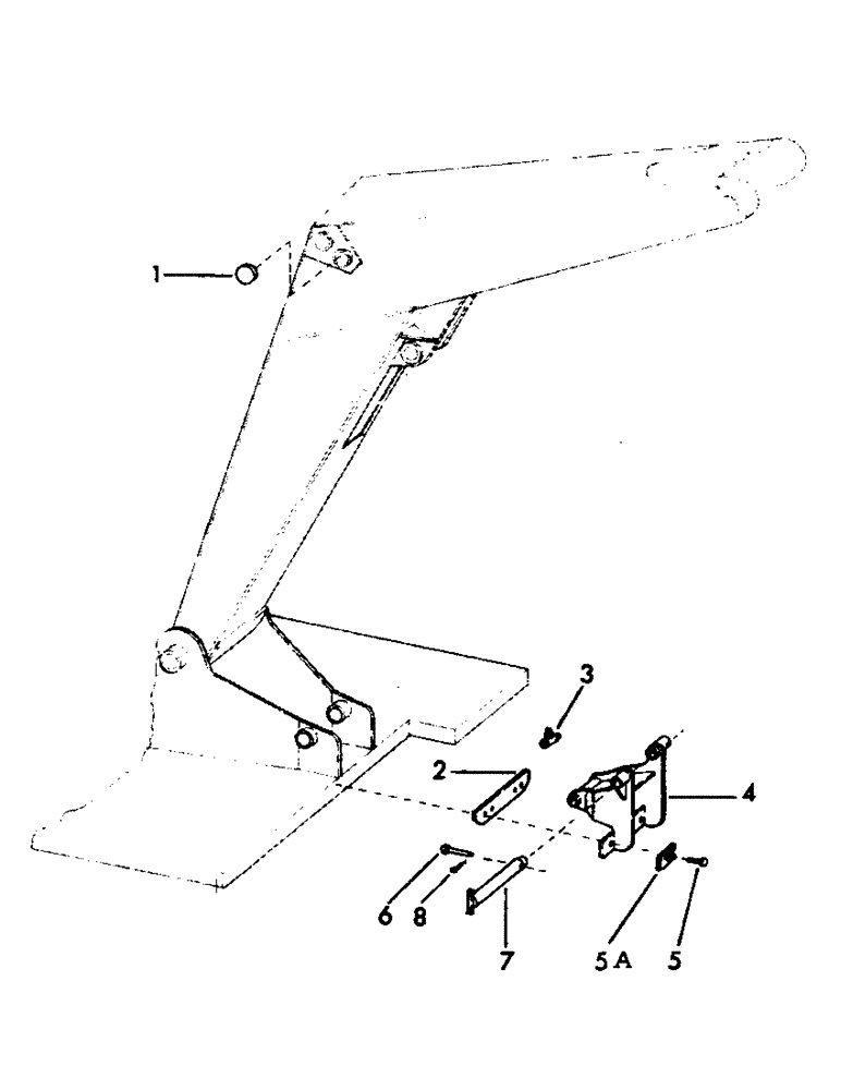 Схема запчастей Case 40YC - (F29) - HEAVI-LIFT LOGGER ATTACHMENT GROUP, (USED ON "Y" BOOMS) (18) - ATTACHMENT ACCESSORIES