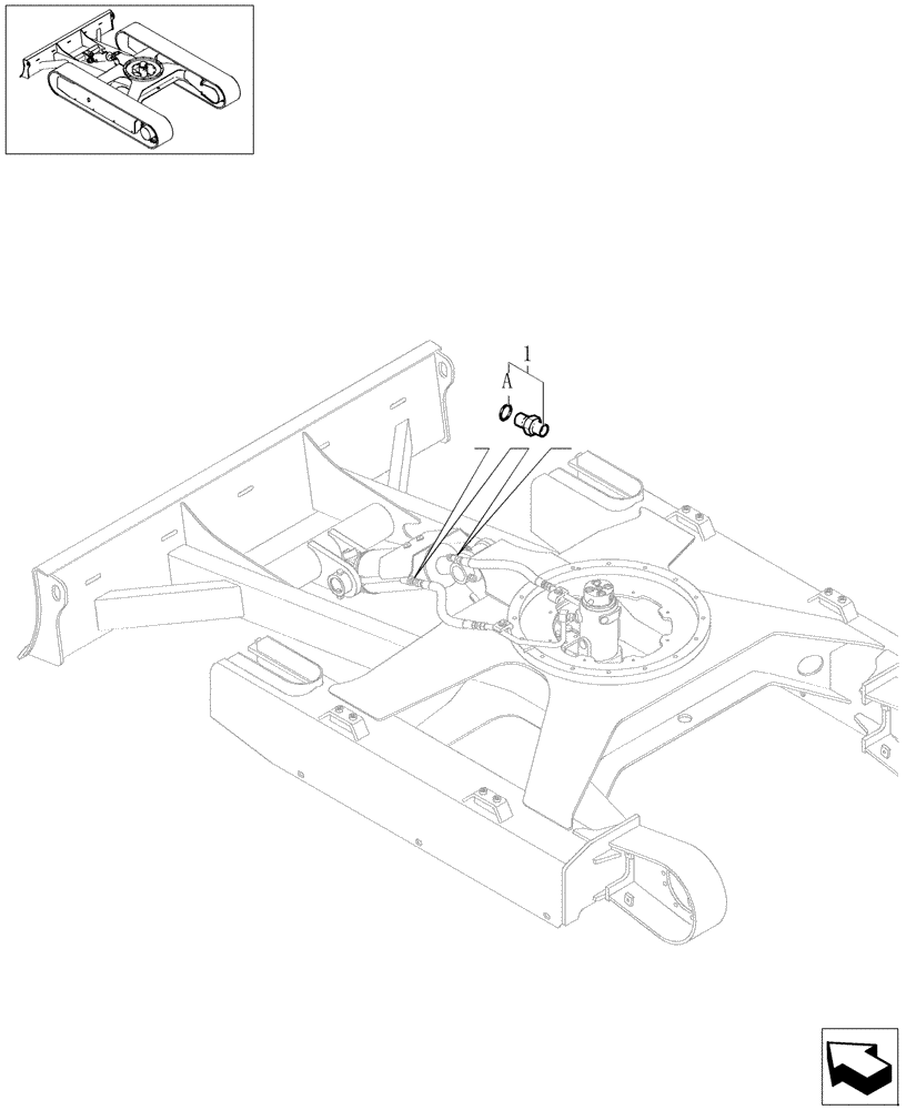 Схема запчастей Case CX20B - (3.051[02]) - DOZER BLADE CYLINDER LINES (86) - DOZER