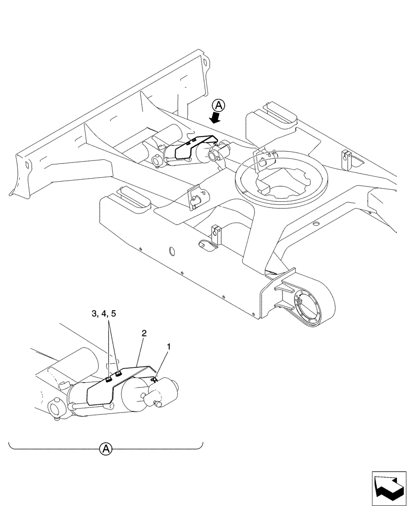 Схема запчастей Case CX31B - (02-018[00]) - DOZER GROUP (86) - DOZER