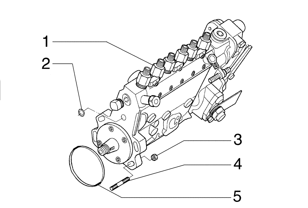 Схема запчастей Case 885 - (03-16[02]) - FUEL INJECTON PUMP AND DRIVE (03) - FUEL SYSTEM