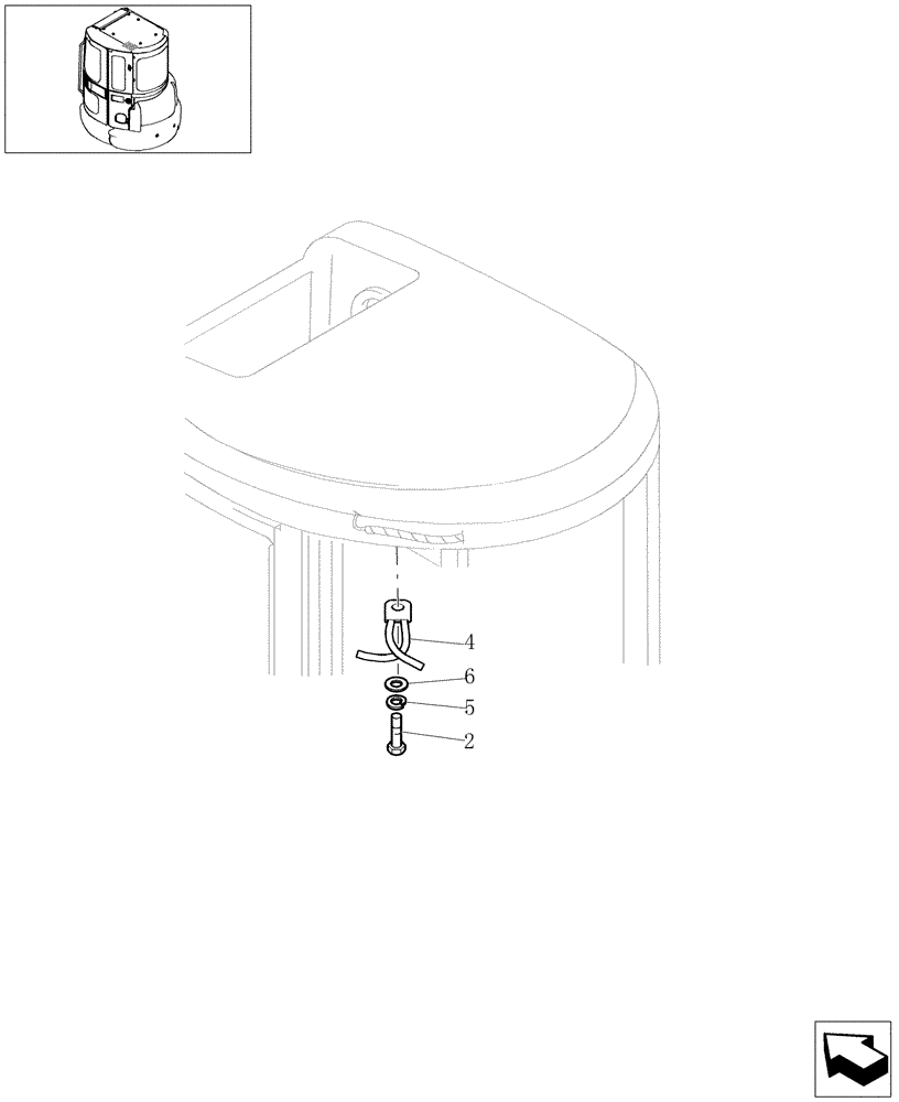 Схема запчастей Case CX31B - (1.250[11]) - RADIO - INSTAL (55) - ELECTRICAL SYSTEMS