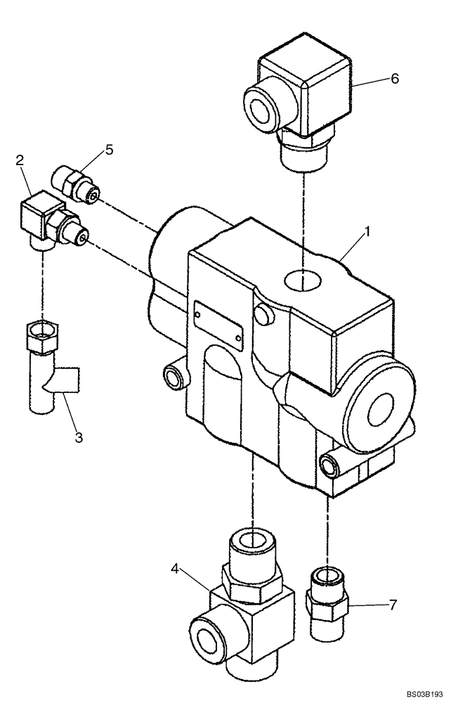 Схема запчастей Case 688G - (5-10A) - PRIORITY VALVE, MTG & RELATED PARTS (SER 2 ASN 686G JFE0000705; 686GXR JFE0001847; 688G JFE0003612) (05) - STEERING