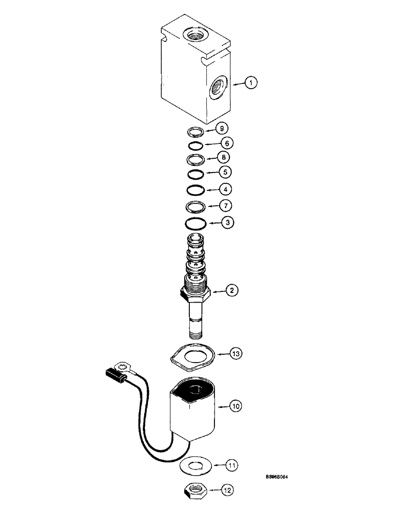 Схема запчастей Case 1825B - (6-36) - VALVE ASSEMBLY, BRAKE, EUROPE (06) - POWER TRAIN