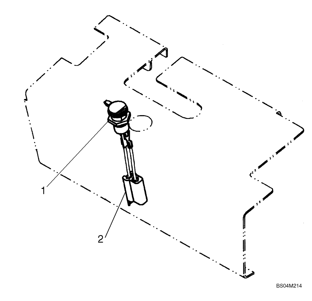 Схема запчастей Case 440 - (04-18) - ELECTRICAL ACCESSORIES SOCKET - EUROPE (04) - ELECTRICAL SYSTEMS