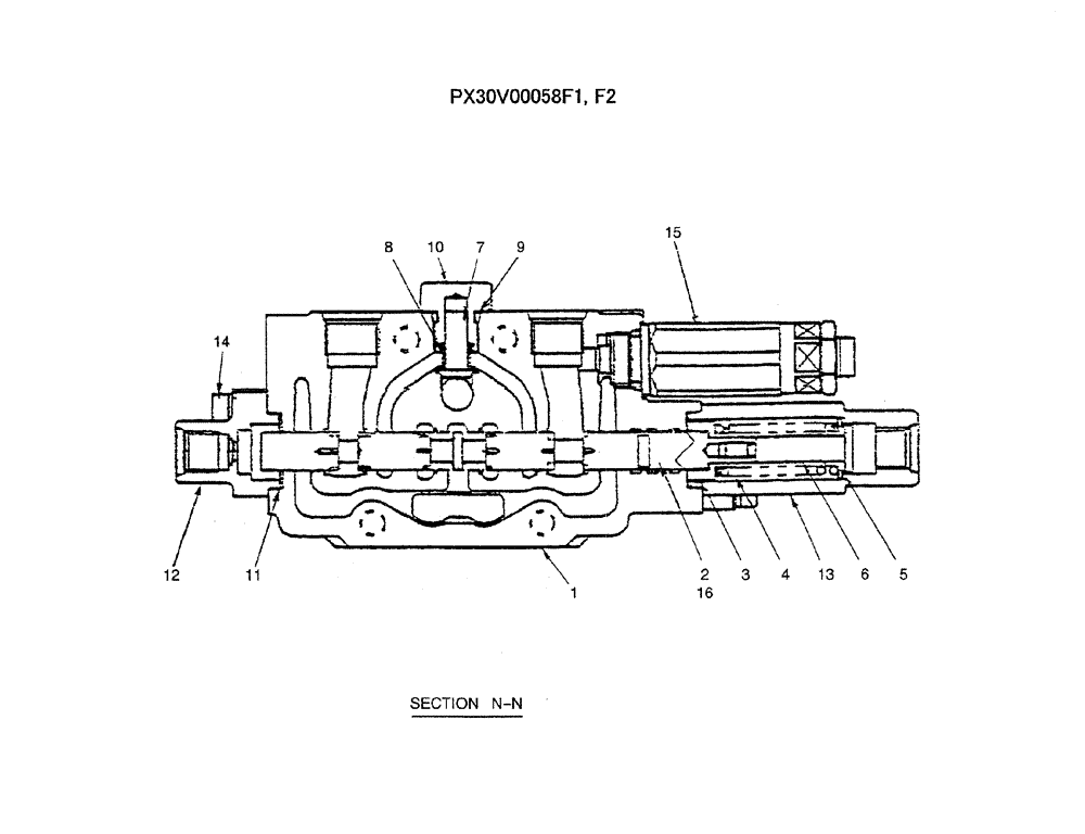 Схема запчастей Case CX36B - (07-014) - VALVE ASSY, CONTROL (BUCKET) ELECTRICAL AND HYDRAULIC COMPONENTS