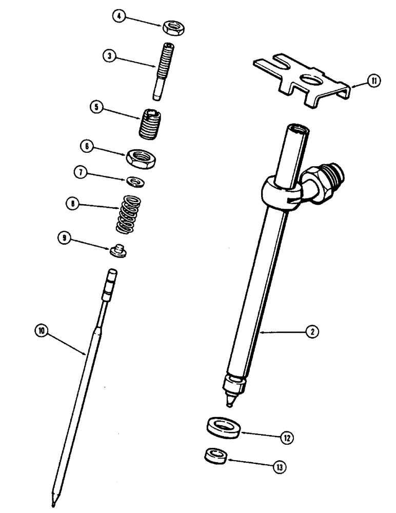 Схема запчастей Case 880B - (040) - FUEL INJECTION NOZZLES, 336BDT DIESEL ENGINE (02) - FUEL SYSTEM