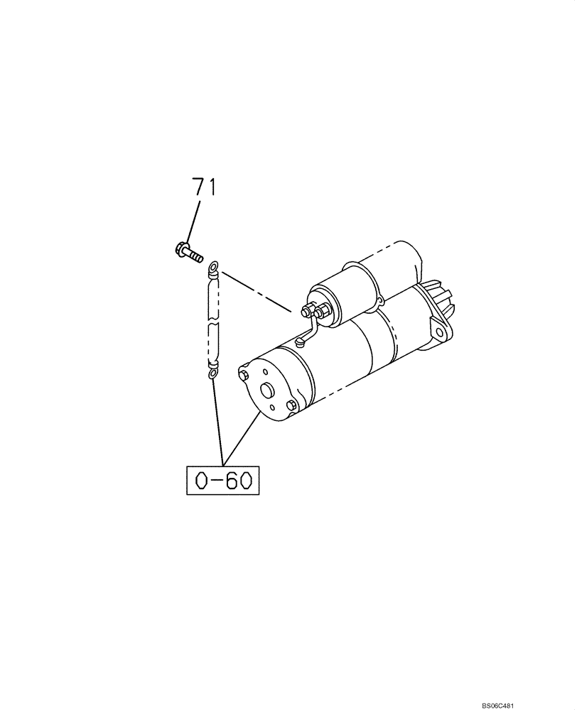 Схема запчастей Case CX330 - (04-061-01[01]) - ELECTRICAL ACCESSORIES - ENGINE (04) - ELECTRICAL SYSTEMS