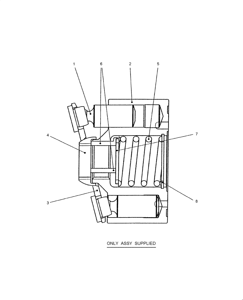 Схема запчастей Case CX36B - (HC403-01[1]) - HYDRAULIC PUMP - COMPONENTS (35) - HYDRAULIC SYSTEMS