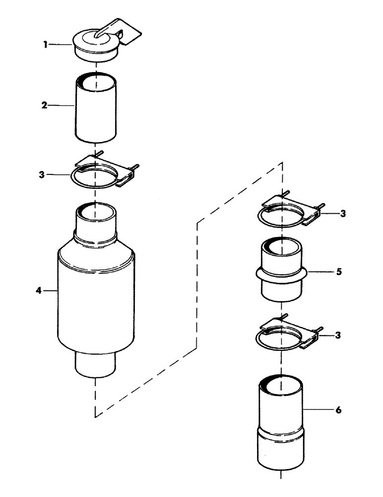 Схема запчастей Case 35EC - (158) - SPARK ARRESTORS (01) - ENGINE