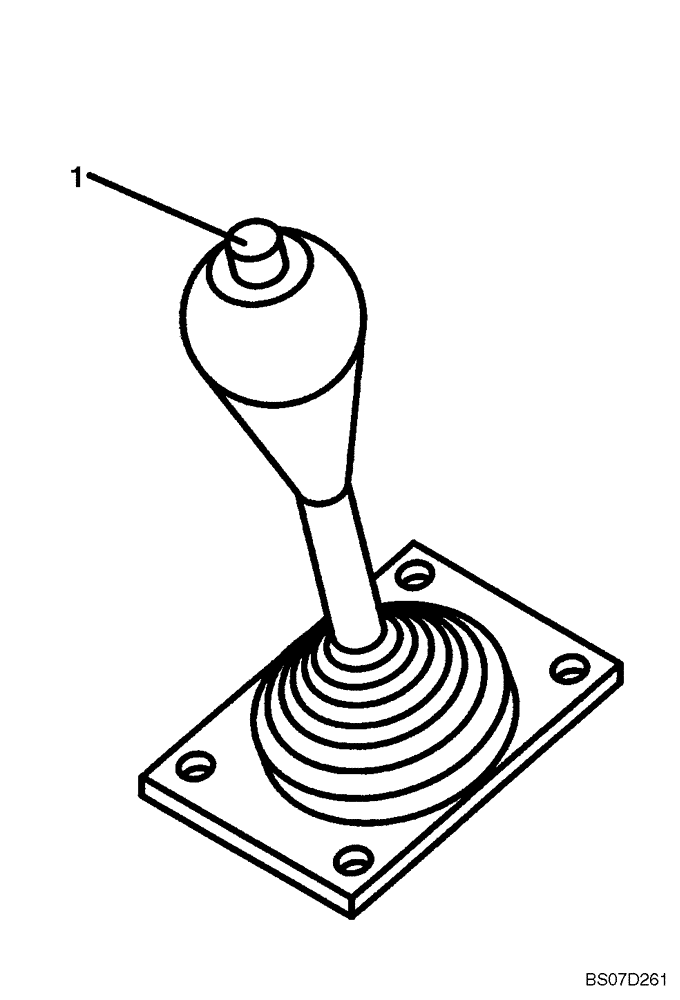 Схема запчастей Case SV216 - (12-013-05[02]) - CHASSIS - CONTROL LEVER (GROUP 407-41) (ND119476) (09) - CHASSIS/ATTACHMENTS