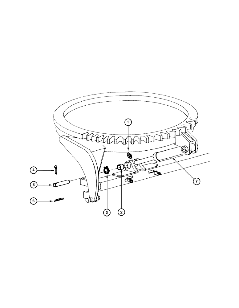 Схема запчастей Case 865 VHP - (09-030[01]) - BLADE - TILT MECHANISM (09) - CHASSIS