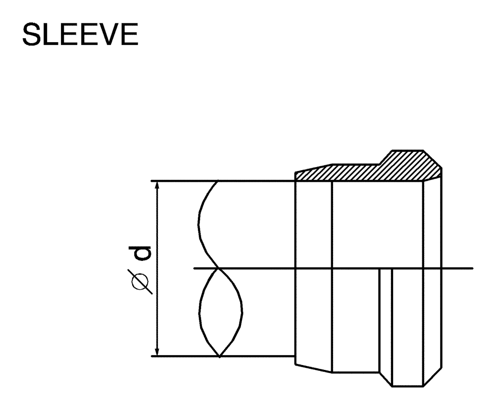 Схема запчастей Case CX36B - (005-01[1]) - SLEEVE (00) - GENERAL & PICTORIAL INDEX