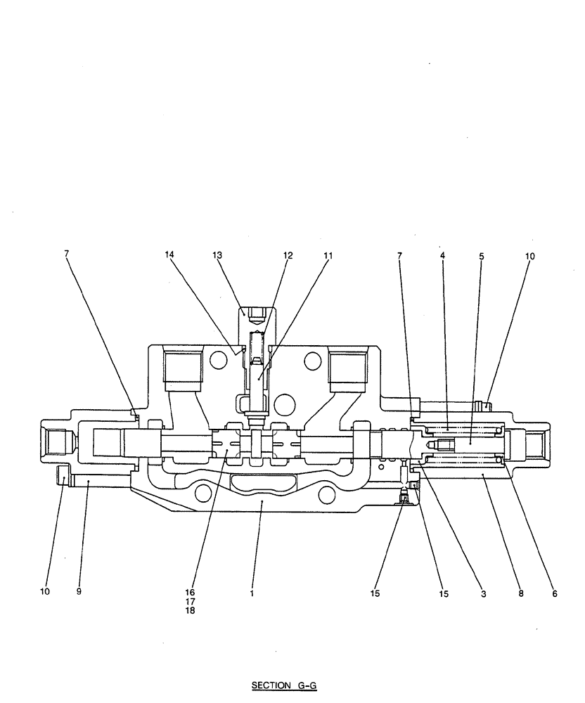 Схема запчастей Case CX50B - (08-009) - VALVE ASSEMBLY, CONTROL (TRAVEL RIGHT) ELECTRICAL AND HYDRAULIC COMPONENTS