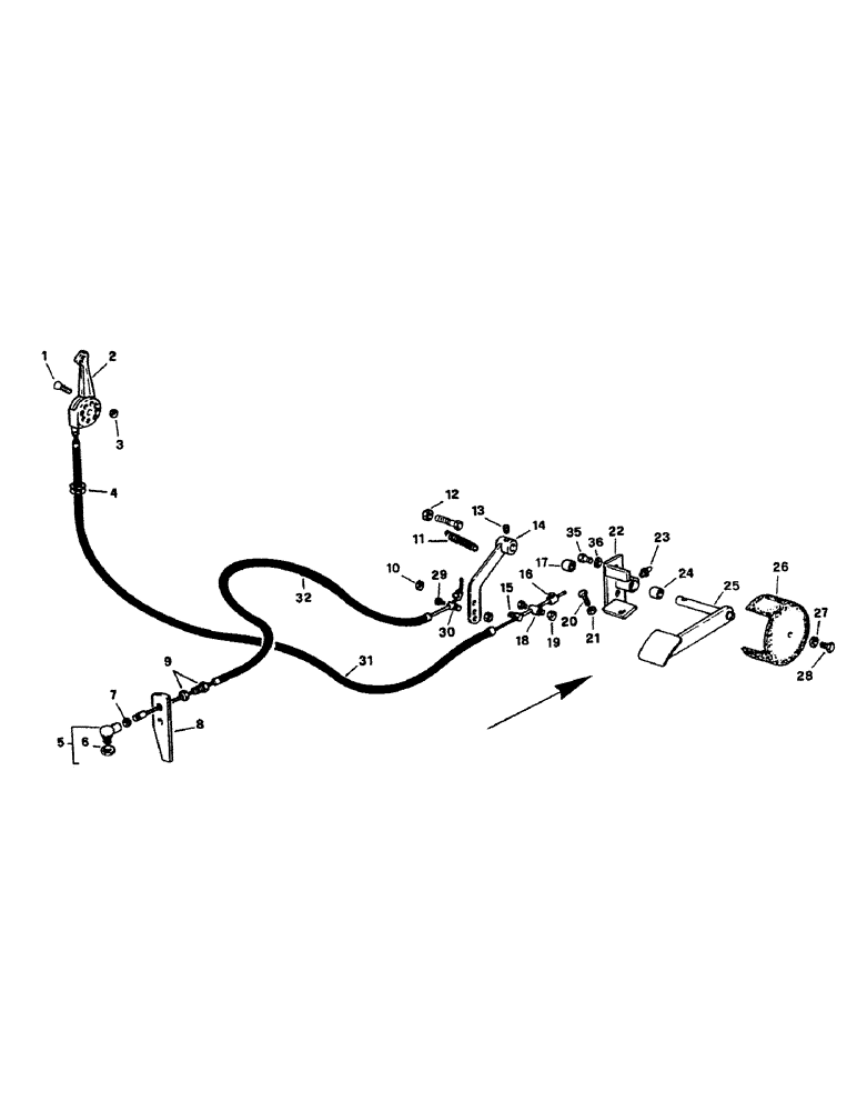 Схема запчастей Case 221B - (3-02) - ACCELERATOR, 121B (DAH1215912-) / 221B (DAH2215913-) (03) - FUEL SYSTEM