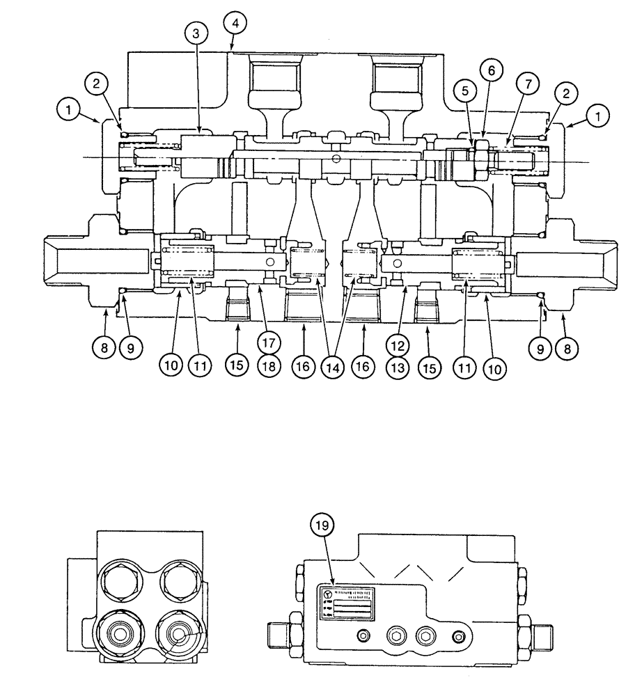 Схема запчастей Case 9050 - (8-46) - 153327A1 CUSHION VALVE (08) - HYDRAULICS