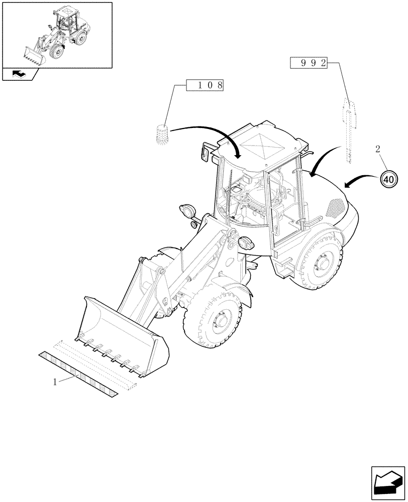 Схема запчастей Case 221E - (048) - ITALY APPROVAL (08) - SHEET METAL/DECALS