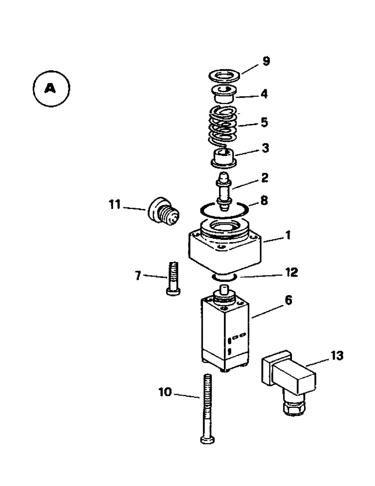 Схема запчастей Case 221B - (8-28) - TRAVEL HYDRAULIC MOTOR - SOLENOID VALVE, 121B DAH1215912-DAH1216059 / 221B DAH2215913-DAH2216059 (08) - HYDRAULICS