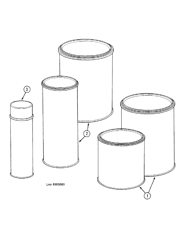 Схема запчастей Case 688C - (9H-26) - PAINTS, SEE : N.I.T. 1050 (05.1) - UPPERSTRUCTURE CHASSIS/ATTACHMENTS