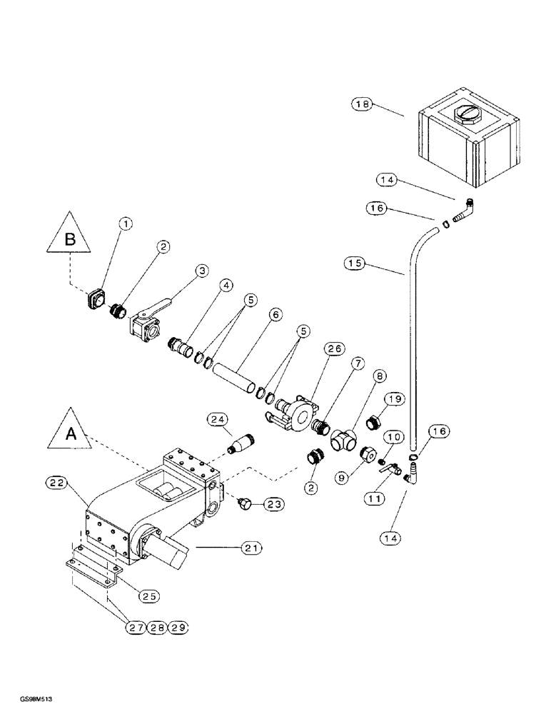 Схема запчастей Case BPDHP335 - (9-12) - INJECTOR PUMP SYSTEM 