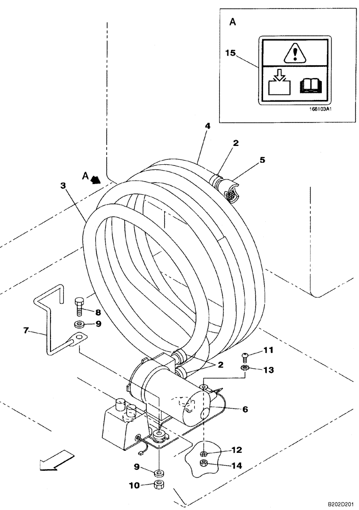 Схема запчастей Case CX130 - (03-09) - PUMP, REFUELING (03) - FUEL SYSTEM