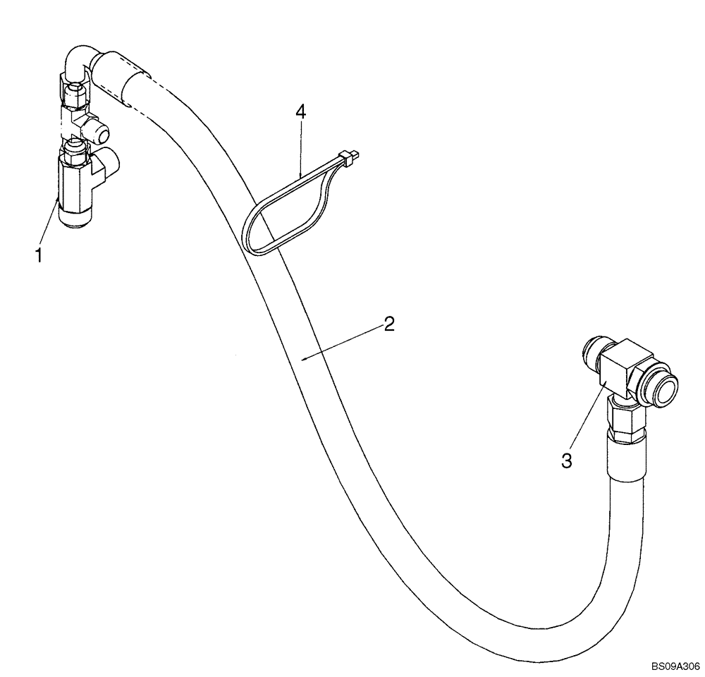 Схема запчастей Case 435 - (02-44) - OIL COOLER BYPASS (02) - ENGINE