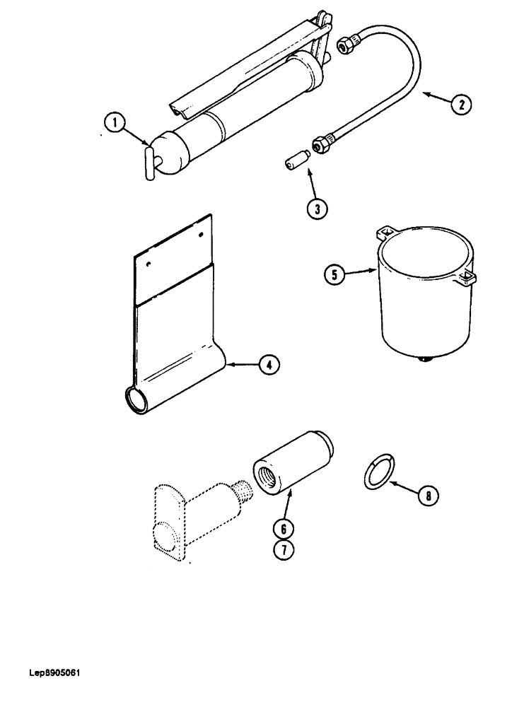 Схема запчастей Case 688 - (9-112) - TOOLS (09) - CHASSIS