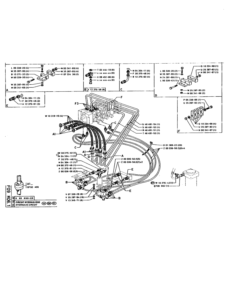 Схема запчастей Case 160CL - (128) - HYDRAULIC CIRCUIT (07) - HYDRAULIC SYSTEM