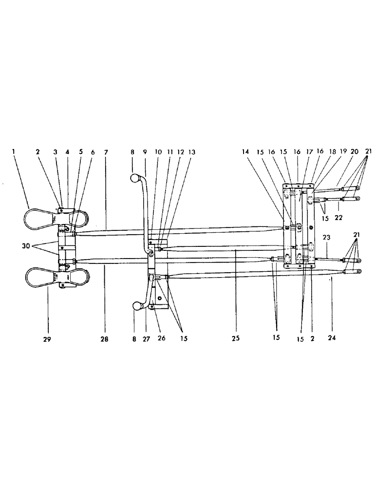 Схема запчастей Case 40EC - (D07A) - FUNCTION CONTROLS, (CROWD, HOIST, SWING AND TOOL), (USED ON (05) - UPPERSTRUCTURE CHASSIS