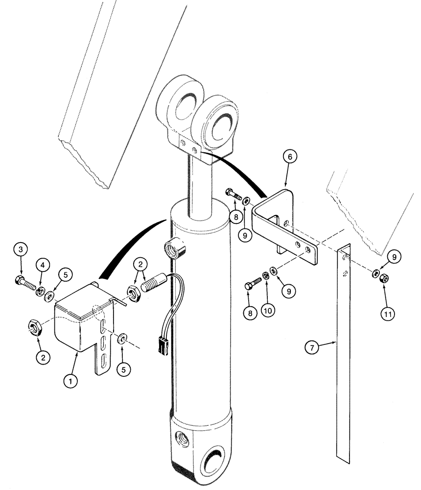 Схема запчастей Case 721C - (09-02) - CONTROL - RETURN-TO-DIG (09) - CHASSIS