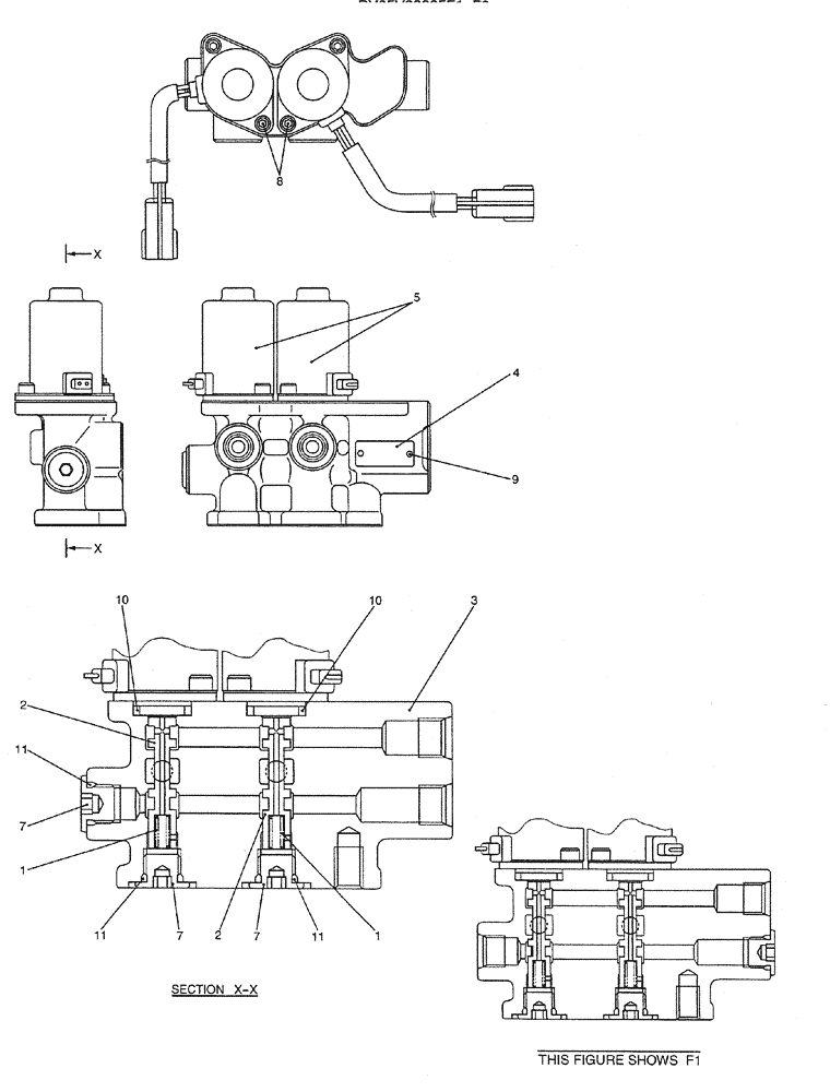 Схема запчастей Case CX27B PV13 - (07-041) - VALVE ASSY, SOLENOID, P/N PY35V00005F1 ELECTRICAL AND HYDRAULIC COMPONENTS