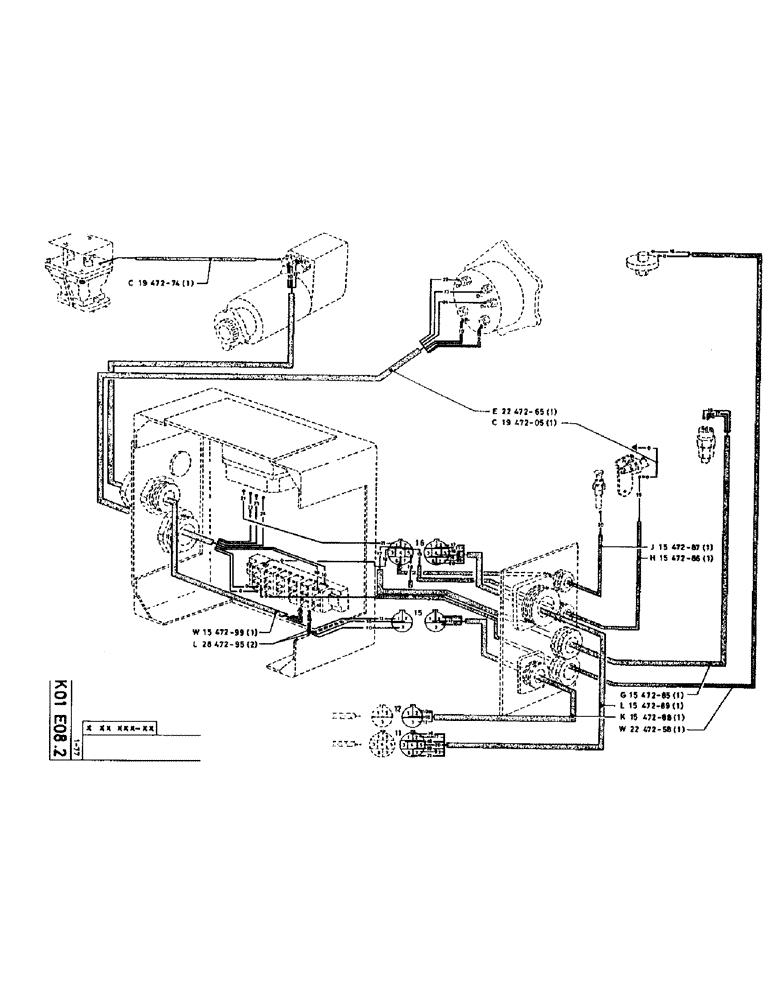 Схема запчастей Case 90CL - (130) - No Description Provided (06) - ELECTRICAL SYSTEMS