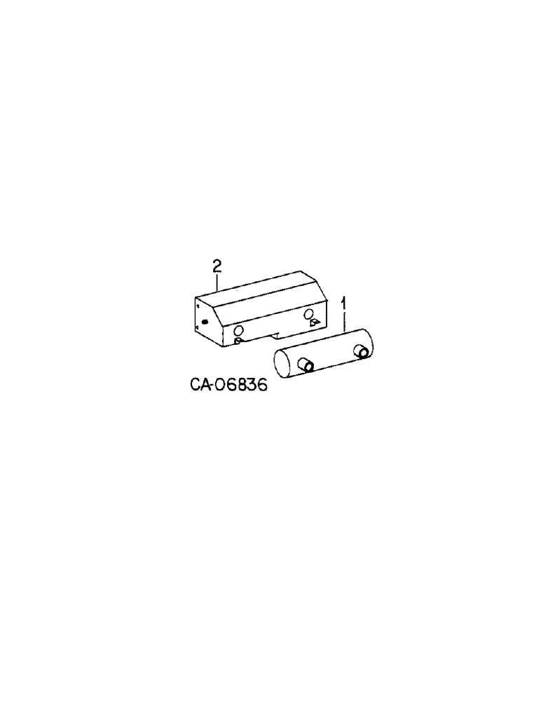 Схема запчастей Case 4130 - (12-10[1]) - FUEL AND EXHAUST SYSTEM - ENGINE, FOR 4130 LOADERS WITH ,SPARK ARRESTOR MUFFLER (04) - Drive Train