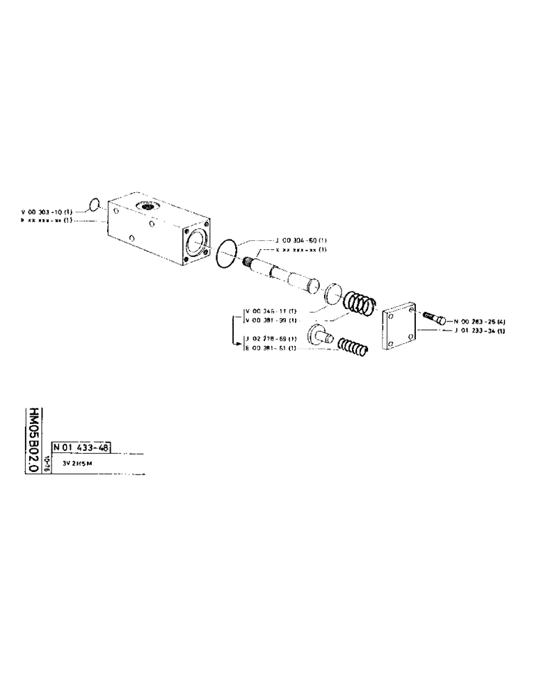 Схема запчастей Case 75P - (107) - NO DESCRIPTION PROVIDED (07) - HYDRAULIC SYSTEM