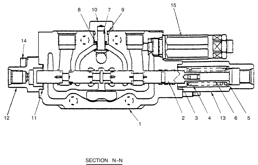 Схема запчастей Case CX36B - (07-013) - VALVE ASSY, CONTROL (BUCKET) (35) - HYDRAULIC SYSTEMS