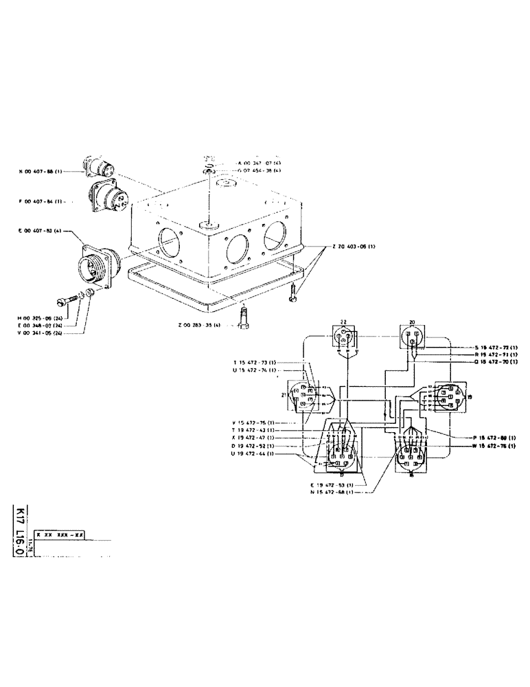 Схема запчастей Case 75P - (155) - NO DESCRIPTION PROVIDED (07) - HYDRAULIC SYSTEM