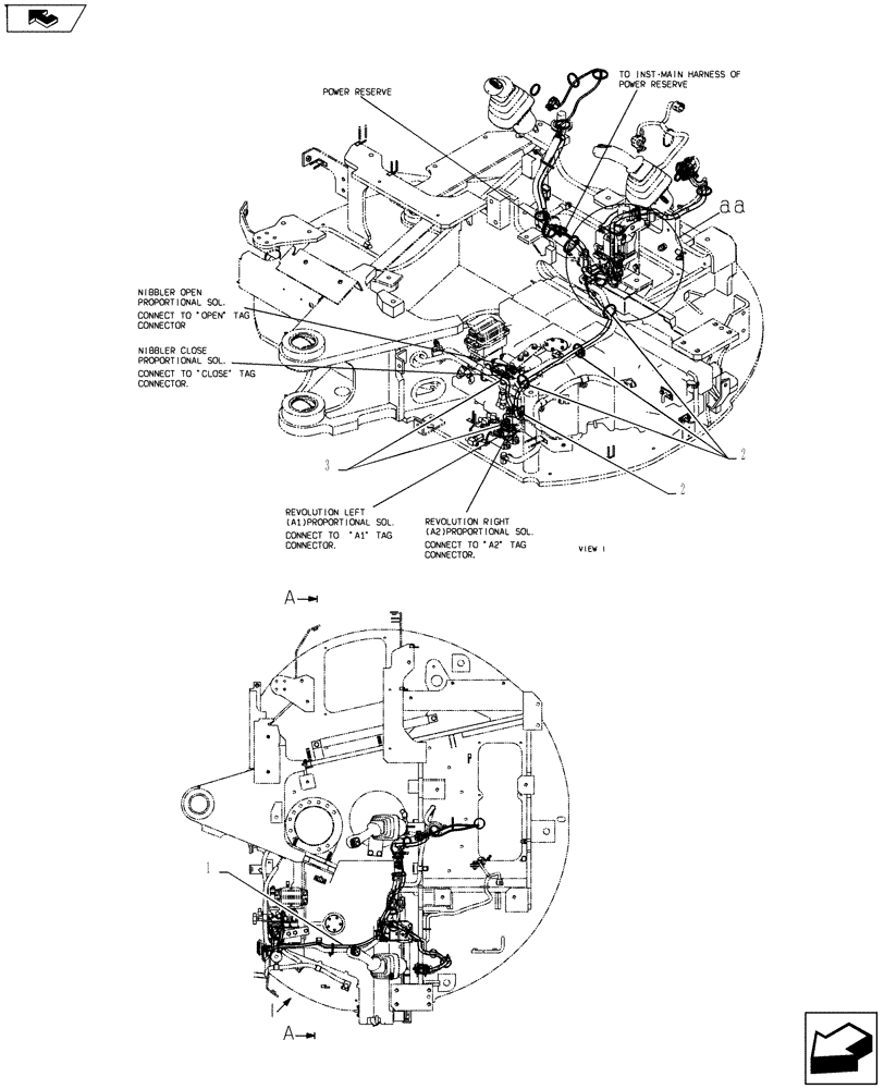 Схема запчастей Case CX27B ASN - (55.100.02) - HARNESS ASSY (55) - ELECTRICAL SYSTEMS