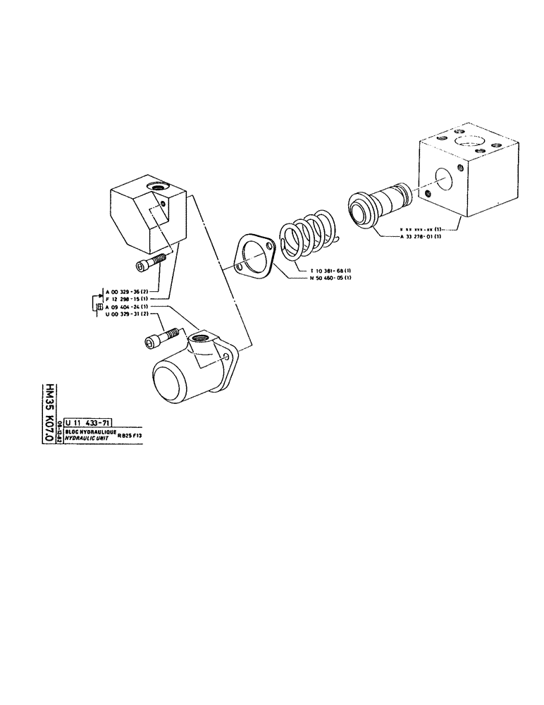 Схема запчастей Case 160CL - (197) - HYDRAULIC UNIT (07) - HYDRAULIC SYSTEM