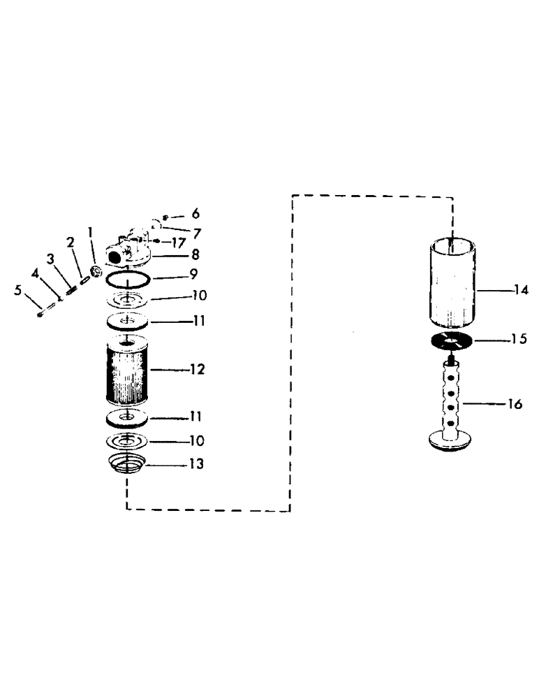 Схема запчастей Case 40EC - (H36) - HYDRAULIC OIL FILTER (07) - HYDRAULIC SYSTEM